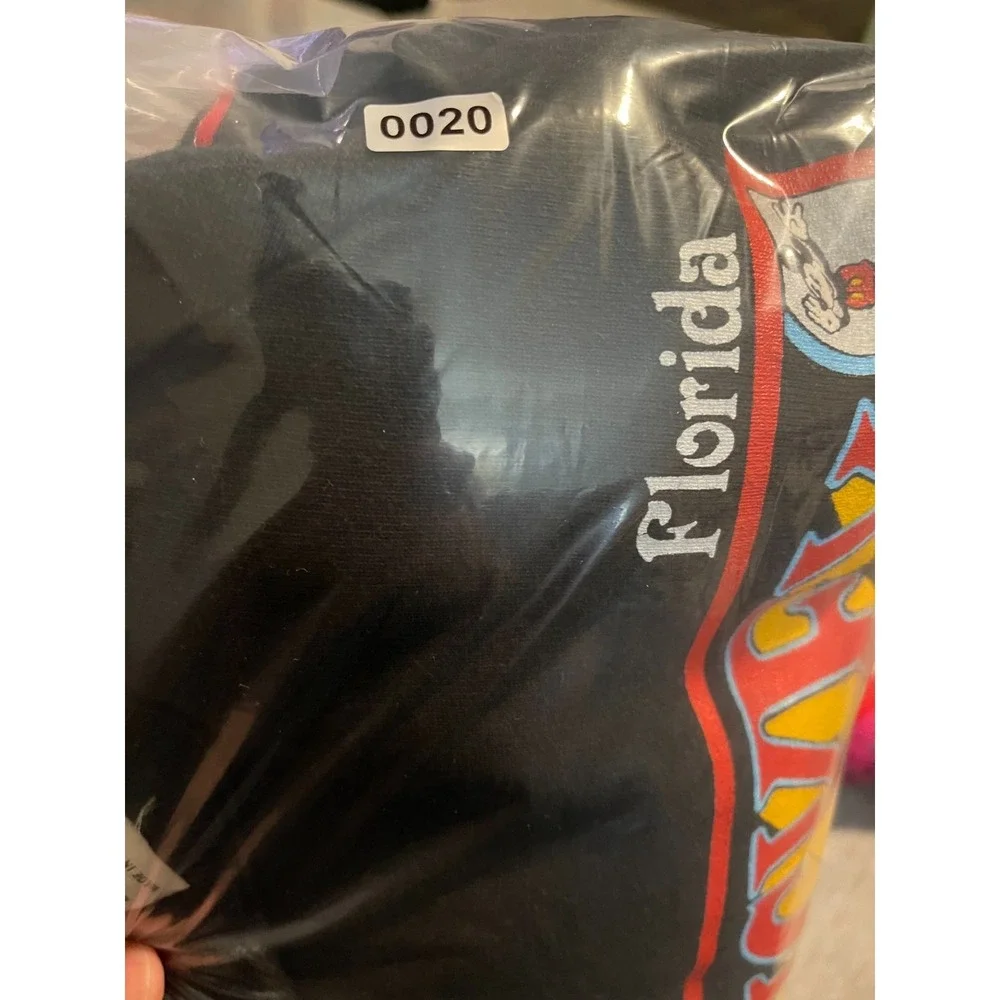 Vintage Disney Mickey Mouse Florida Black Sweatshirt Adult Large 1990s